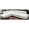 Image 1 : WHITE CORNER 2 SECTION COUCH