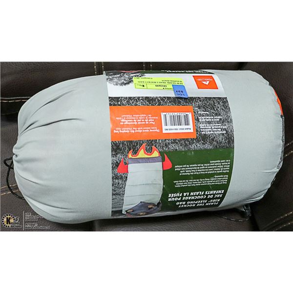 NEW OZARK TRAIL ROCKET KIDS' SLEEPING BAG
