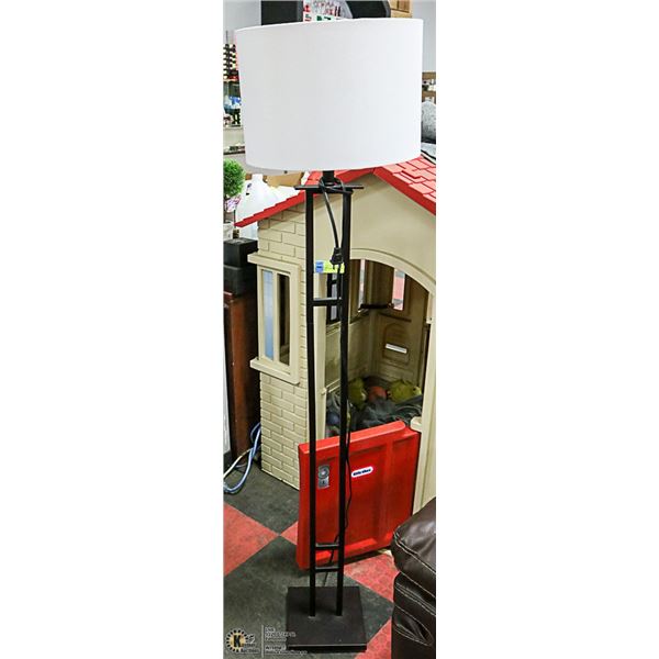 MODERN FLOOR LAMP OIL RUBBED BRONZE FINISH