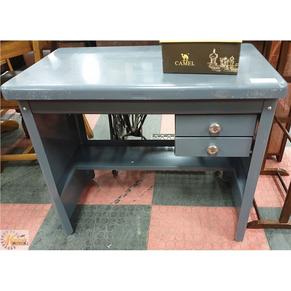 GREY CHILDRENS DESK