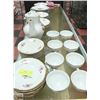 Image 1 : ROSES FINE PORCELAIN DINNER SET