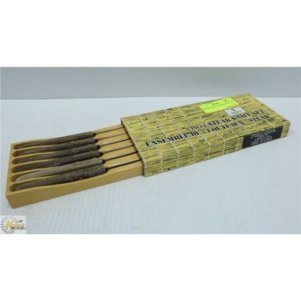 HENCKELS 6 PIECE STEAK KNIFE SET