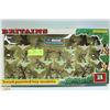 Image 1 : VINTAGE BRITAINS MILITARY MEN METAL IN BOX