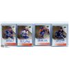 Image 1 : LOT OF 4 UPPER DECK SIGNED EDMONTON OILERS