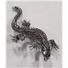 Image 1 : RHINESTONE GECKO BROOCH