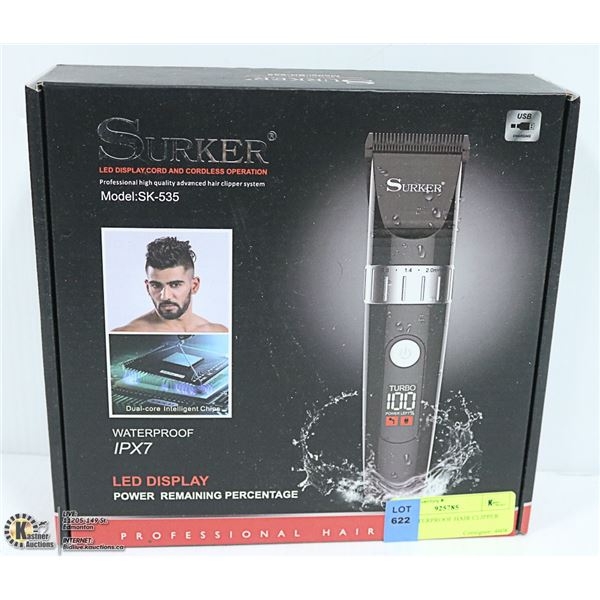 NEW WATERPROOF HAIR CLIPPER SYSTEM