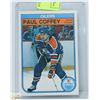 Image 1 : PAUL COFFEY 2ND YEAR OILERS CARD