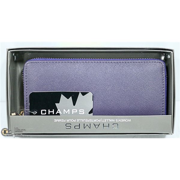 NEW CHAMPS BRAND WOMAN'S WALLET