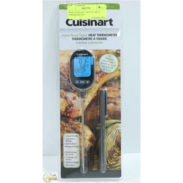 NEW CUISINART DIGITAL MEAT THERMOMETER