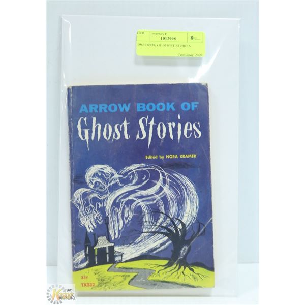 1963 BOOK OF GHOST STORIES