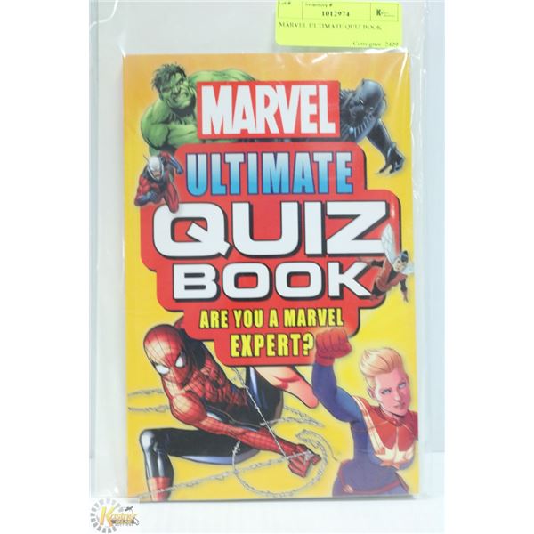 MARVEL ULTIMATE QUIZ BOOK