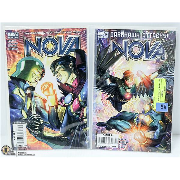 NOVA #30 & #31 COLLECTOR COMICS