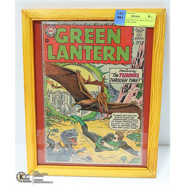 GREEN LANTERN #30 1960'S VINTAGE COLLECTOR COMIC