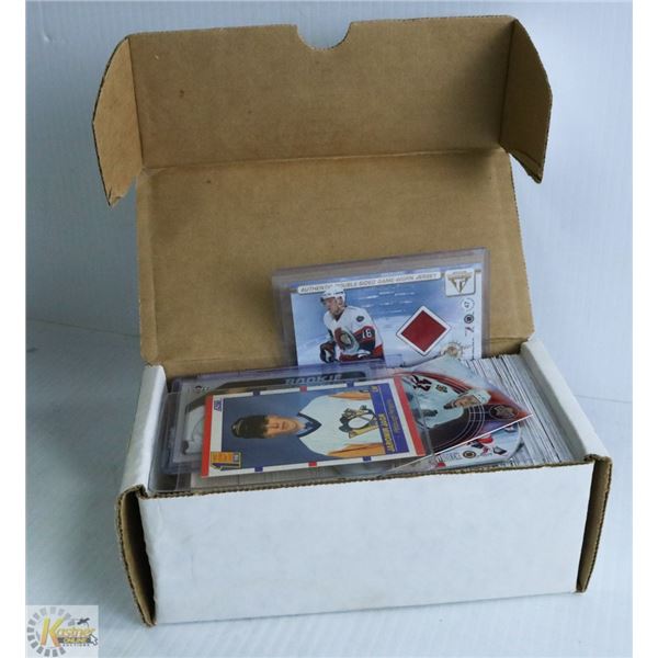 BOX OF VARIOUS UPPER DECK HOCKEY CARDS
