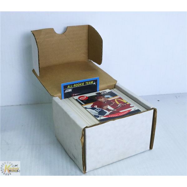 BOX OF 1991 OHL HOCKEY CARDS