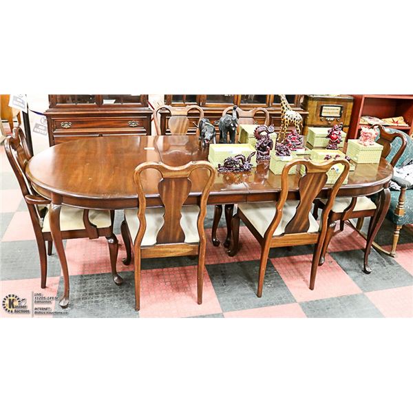 GIBBARD SOLID MAHOGANY DINING TABLE