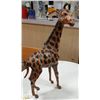 Image 1 : HANDCRAFTED LEATHER GIRAFFE