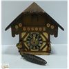 Image 1 : WEST GERMAN WOOD CUCKOO CLOCK BLACK FOREST