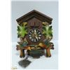 Image 1 : WEST GERMAN WOOD CUCKOO CLOCK BLACK FOREST