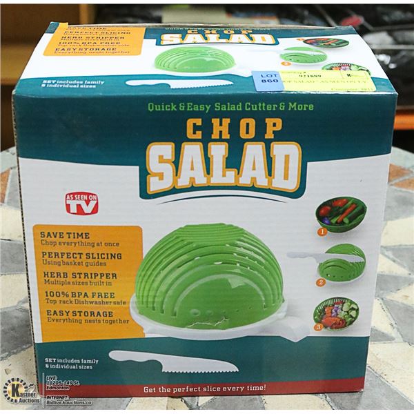 NEW CHOP SALAD " AS SEEN ON T.V. "