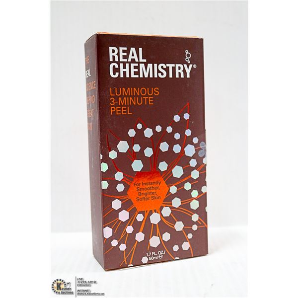 REAL CHEMISTRY LUMINOUS 3 MIN PEEL FOR  FOR