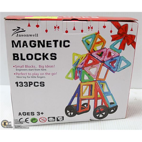MAGNETIC BLOCKS 133 PCS