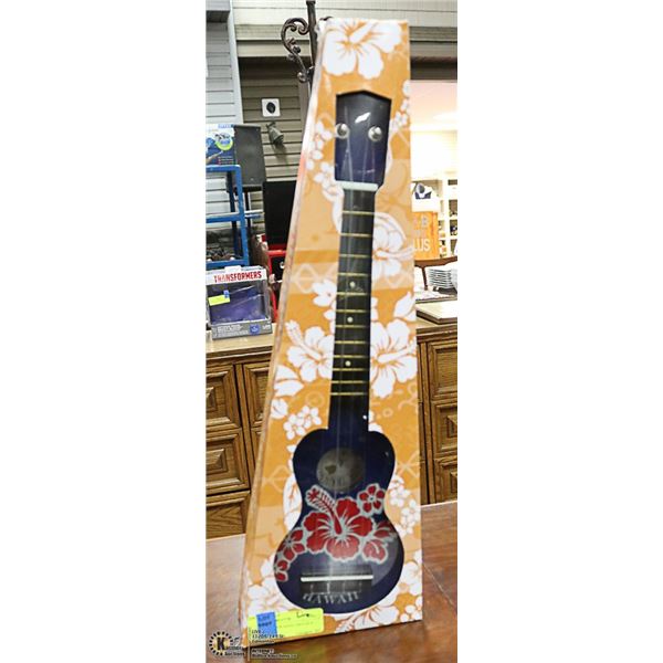 AUTHENTIC HAWAIIAN UKULELE - DARK BLUE,