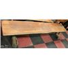 Image 1 : APPROX. 8' RUSTIC LOG BENCH