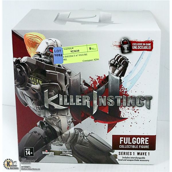 KILLER INSTINCT 6" FIGURE FULGORE