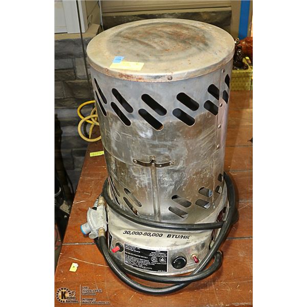 PROPANE SPACE HEATER 30000-80000BTU