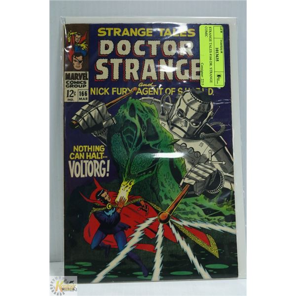 STRANGE TALES #166 DR. STRANGE COMIC
