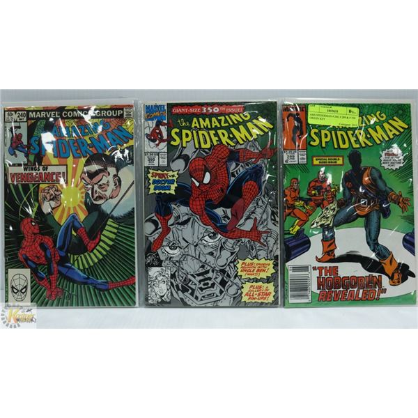 AMS SPIDERMAN # 240, # 289 & # 350 ORIGIN KEY