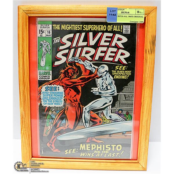 SILVER SURFER #16, 1960'S ORIGINAL SERIES