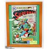 Image 1 : SUPERMAN #285 COLLECTOR COMIC, FRAMED