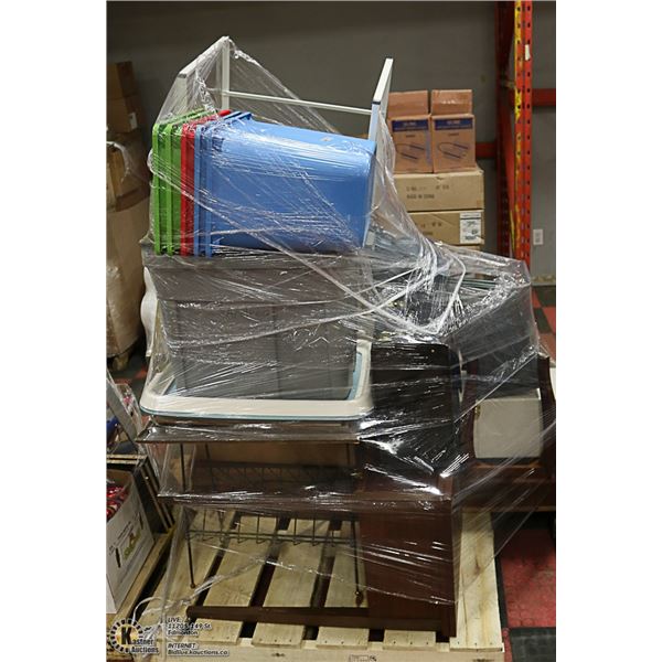 PALLET OF ESTATE MISCELLANIOUS: MUST BE REMOVED