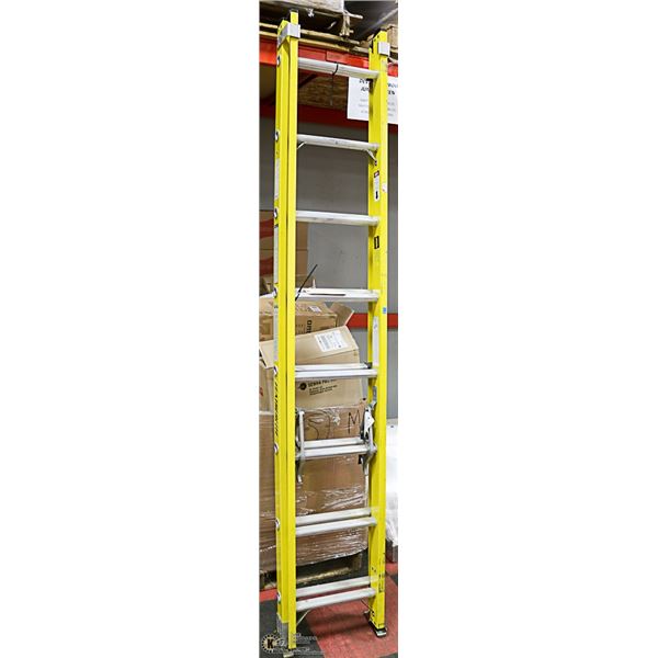 NEW 8FT TO 15FT FEATHERLITE EXTENSION LADDER