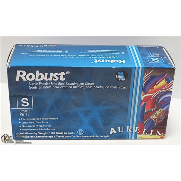 ROBUST LATEX GLOVES SIZE SMALL