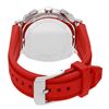 Image 3 : NEW MICHAEL KORS RED SILICON BAND CHRONO MSRP $399