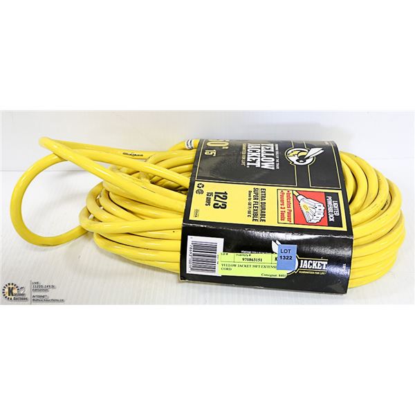 YELLOW JACKET 50FT EXTENSION CORD