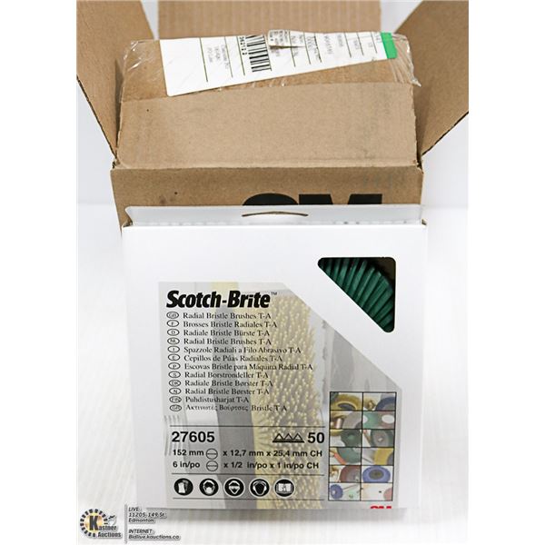 PACK OF 5 3M RADIAL BRISTLE BRUSHES T-A-50