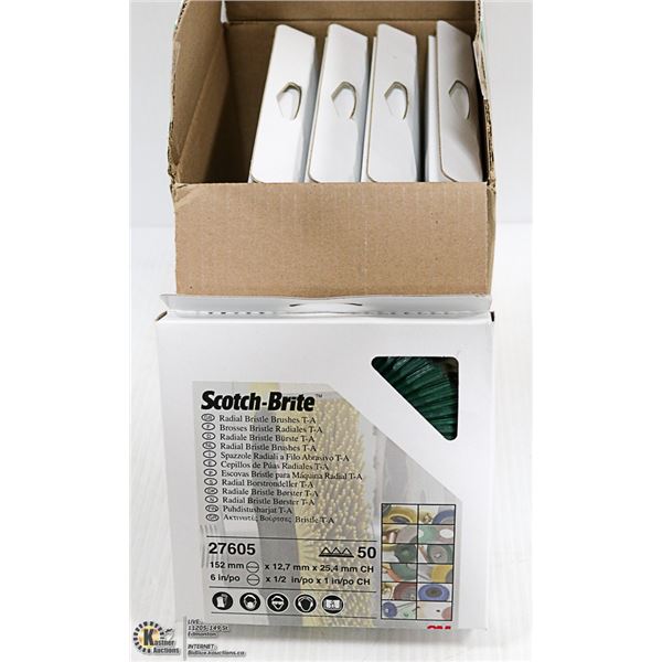 PACK OF 5 3M RADIAL BRISTLE BRUSHES T-A-50