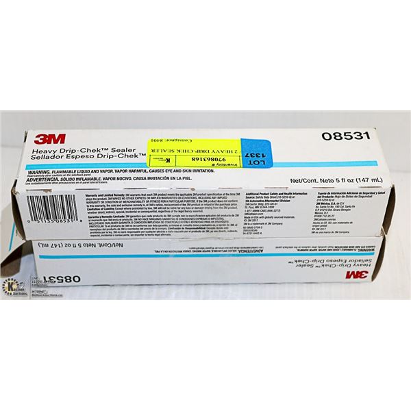 LOT OF 2 HEAVY DRIP-CHEK SEALER