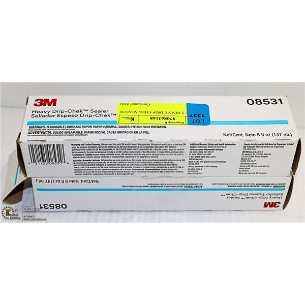LOT OF 2 HEAVY DRIP-CHEK SEALER