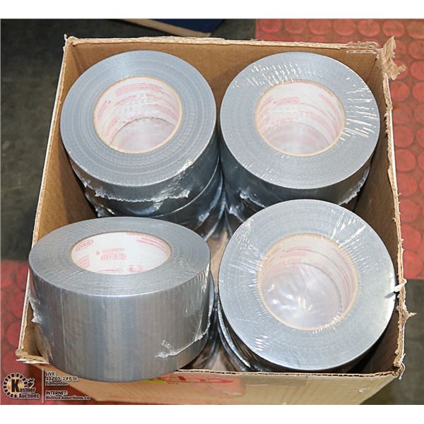 BOX OF 16 ROLLS OF CANTECH TAPE
