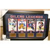 Image 1 : NIB OILERS LEGENDS FRAMED PRINT