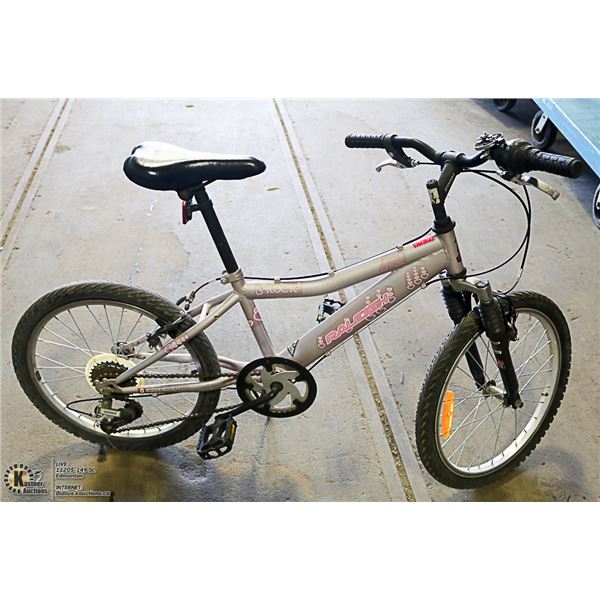 GIRLS 20 INCH RALEIGH BIKE