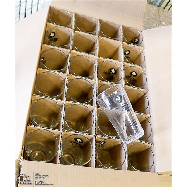 CASE OF 24 BIG ROCK 20 OUNCE BEER GLASSES
