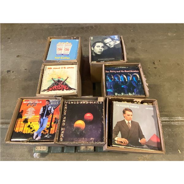 #2 PALLET OF ASSORTED RECORDS