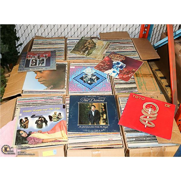 PALLET OF ASSORTED RECORDS