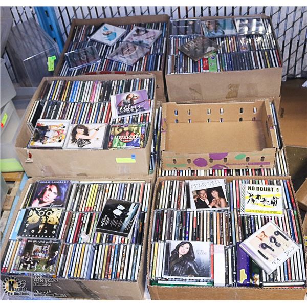 1100 PLUS CDS SELECTION OF RARE, POPULAR, MIX